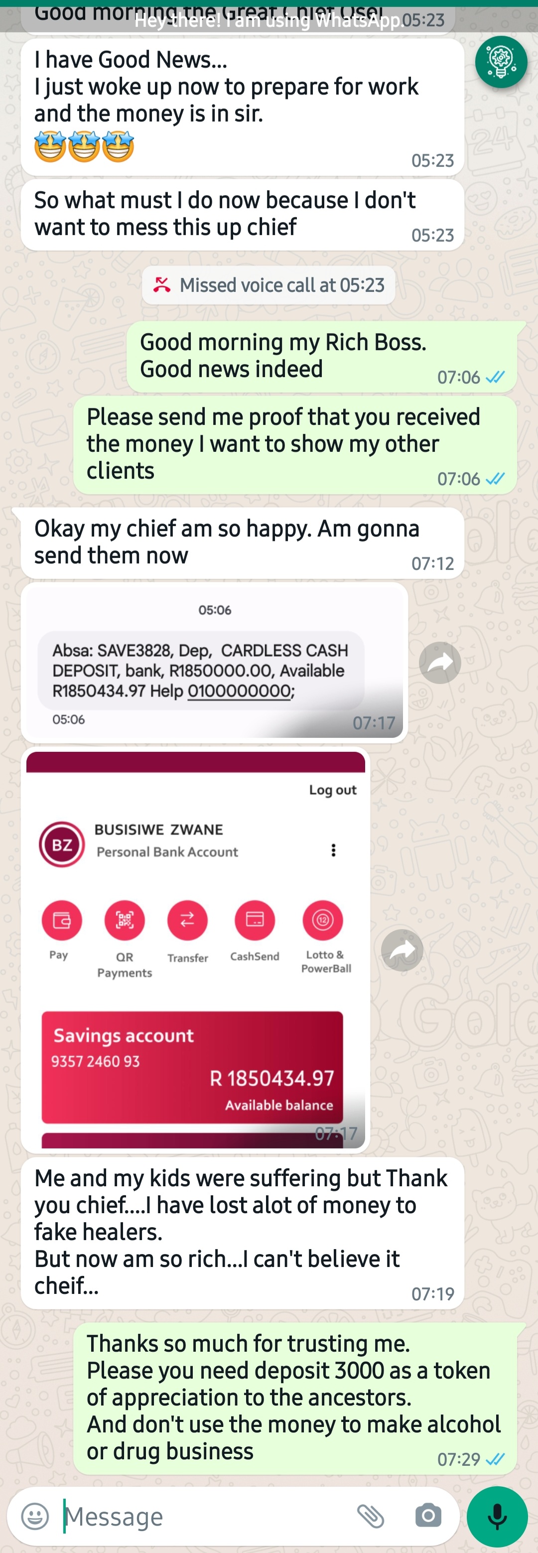 Money received proof