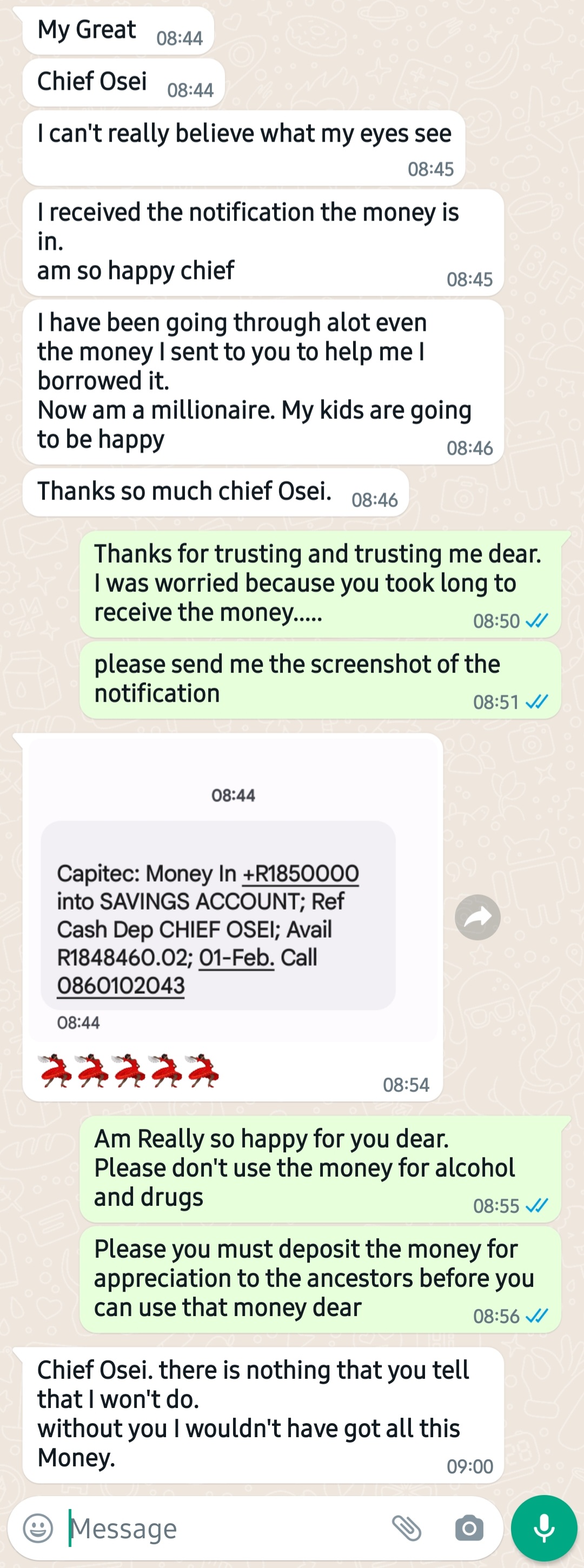 Money received proof