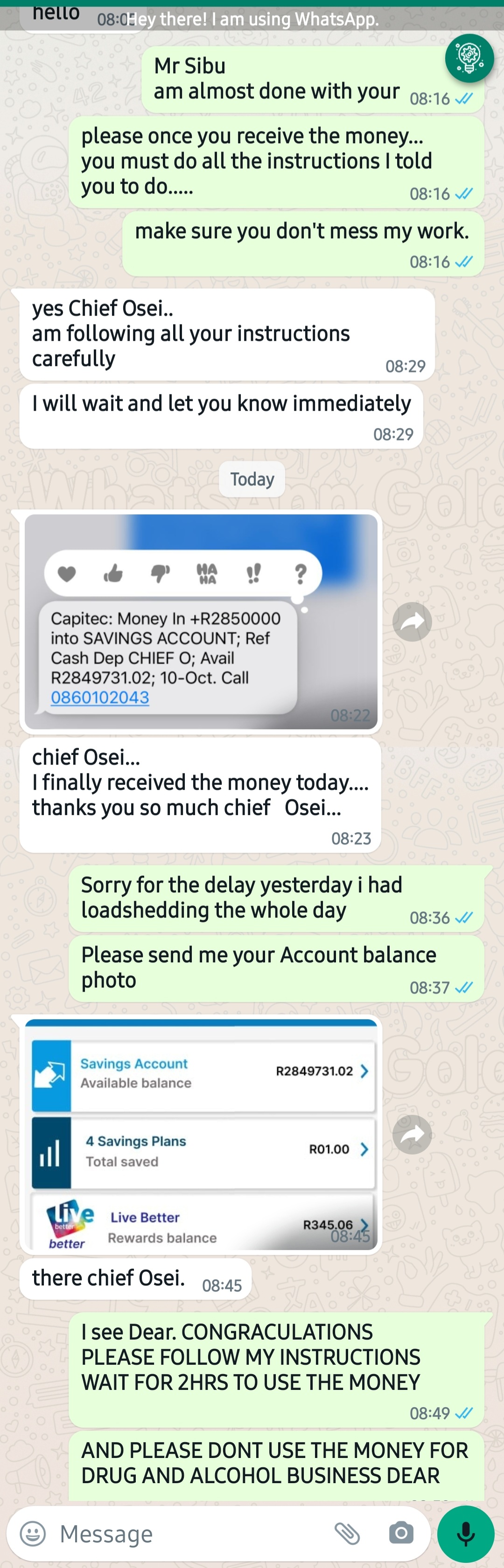 Money received proof